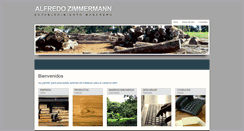 Desktop Screenshot of maderera-zimmermann.com